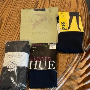 NWT black tights